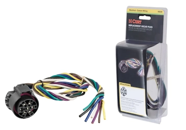 Universal Wiring Harness for Vehicle-End Trailer Connectors